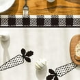 thumbnail image 5 of SLYNSHome Easter Table Runner Carrots Rabbit Bunny Table Runner Spring Summer Table Cover for Indoor Outdoor Home Party Decor - S, 5 of 7