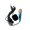 blue, variant on 3.5mm Mini Condenser Microphone, Portable Tiny Karaoke Recording Microphone for Android iOS Phone Laptop, Plug‑and‑Play Vocal Mic with Sponge Cover