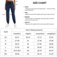 thumbnail image 6 of SPEEDRUN Womens Golf Pants with Zipper Pockets Casual Drawstring Elastic Sweatpants Quick Dry Lounge Yoga Joggers for Women Business Work Pants, 6 of 6