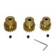 thumbnail image 1 of Engranaje de piñón 32P M0.8 con tornillos y llave de repuesto para Rock Crawler RC 4WD 1/10 15T 16T 17T, 1 of 8