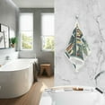 thumbnail image 2 of Yayeee 100% Cotton Hand Towels for Bathroom 16" x 28" Soft Absorbent Kitchen Towel, White Shelf, 2 of 7