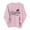 Pink, variant on Women's Christmas Rhinestone Graphic Sweatshirt Crew Neck Long Sleeve Casual Pullover Top