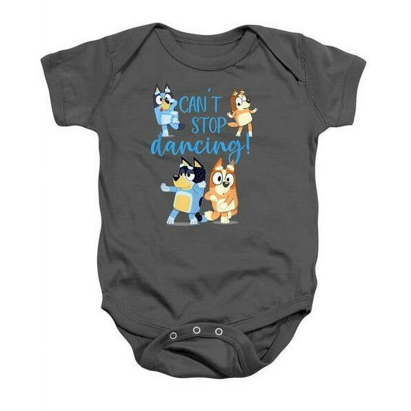 Bluey Dad Cant Stop Dancing For Father Day Baby Baby Onesie Bluey Cartoon Shirt, Bluey Family Shirt, Cool Bluey T-Shirt Cute Baby Onesie, BABY BODYSUIT LAT 4424