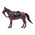 thumbnail image 3 of Colección de modelos de caballos a escala 1/64, accesorios de película, figura de animal para escritorio Marrón, 3 of 8
