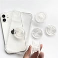 thumbnail image 3 of Soporte de airbag transparente para teléfono móvil, ranura plana, adhesivo acrílico transparente, soporte retráctil para teléfono móvil, 3 of 5