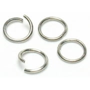 Cousin 479892 Jewelry Basics Metal Findings 300-Pkg-Silver Open-Close Jump Rings