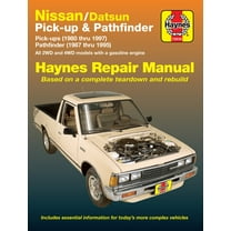 Nissan/Datsun Pick-up & Pathfinder (80-97) covering 2WD & 4WD Gas Pick-ups (80-97) Pathfinder (87-95) Haynes Repair Manual ^