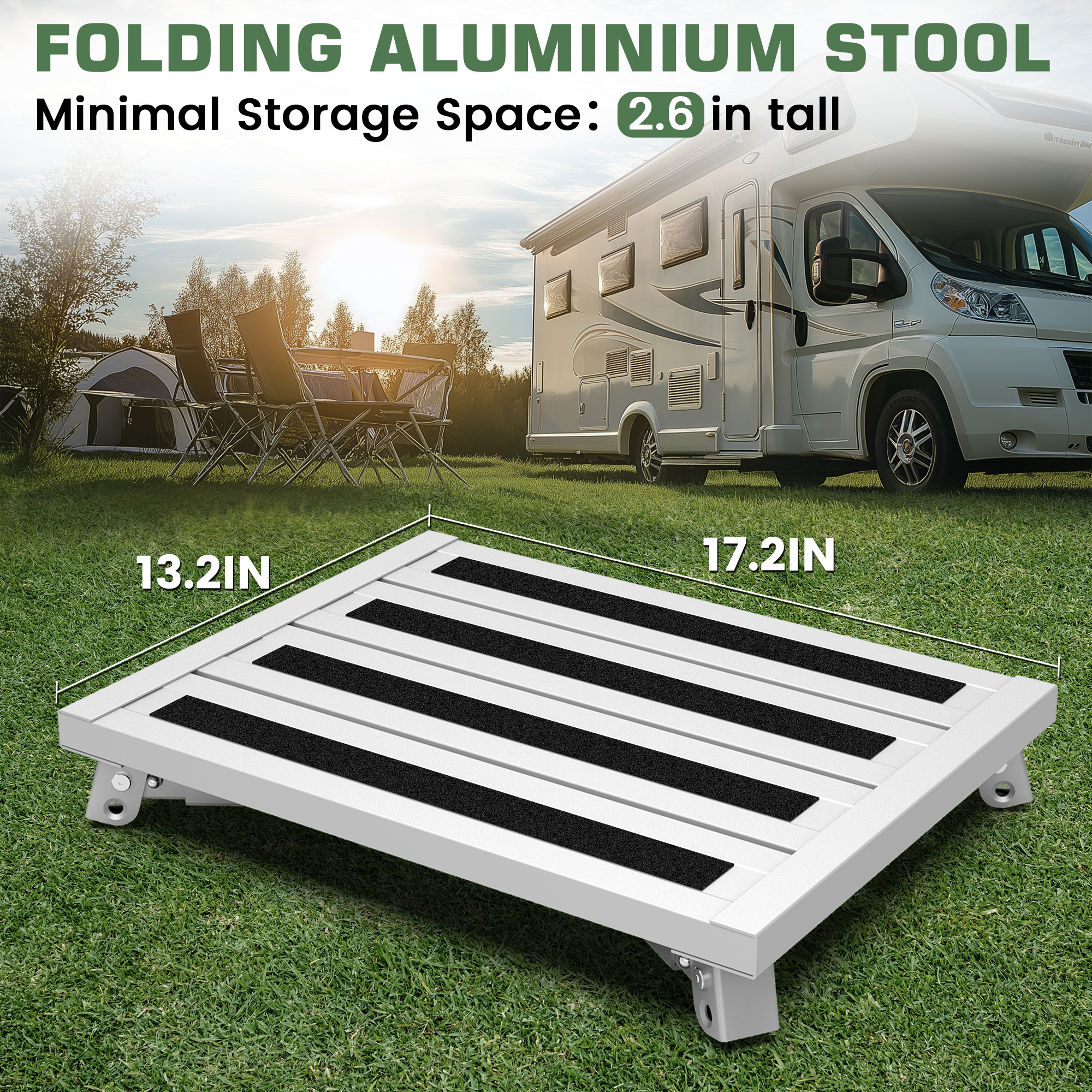 Depsunny Adjustable Aluminum RV Step Stool photo 4
