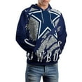 thumbnail image 5 of Football Cowboys 3d Sweatshirts Hoodie Fashion Casual Personality Men's Women Street Hoodie Pullovers Long Sleeve Comfortable Top, 5 of 6
