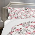 thumbnail image 5 of Designart Pattern with Red Roses Modern & Contemporary Duvet Cover Set, 5 of 5