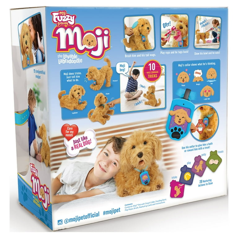Moji Interactive Talking Labradoodle Dog Pup Toy - Acts Like