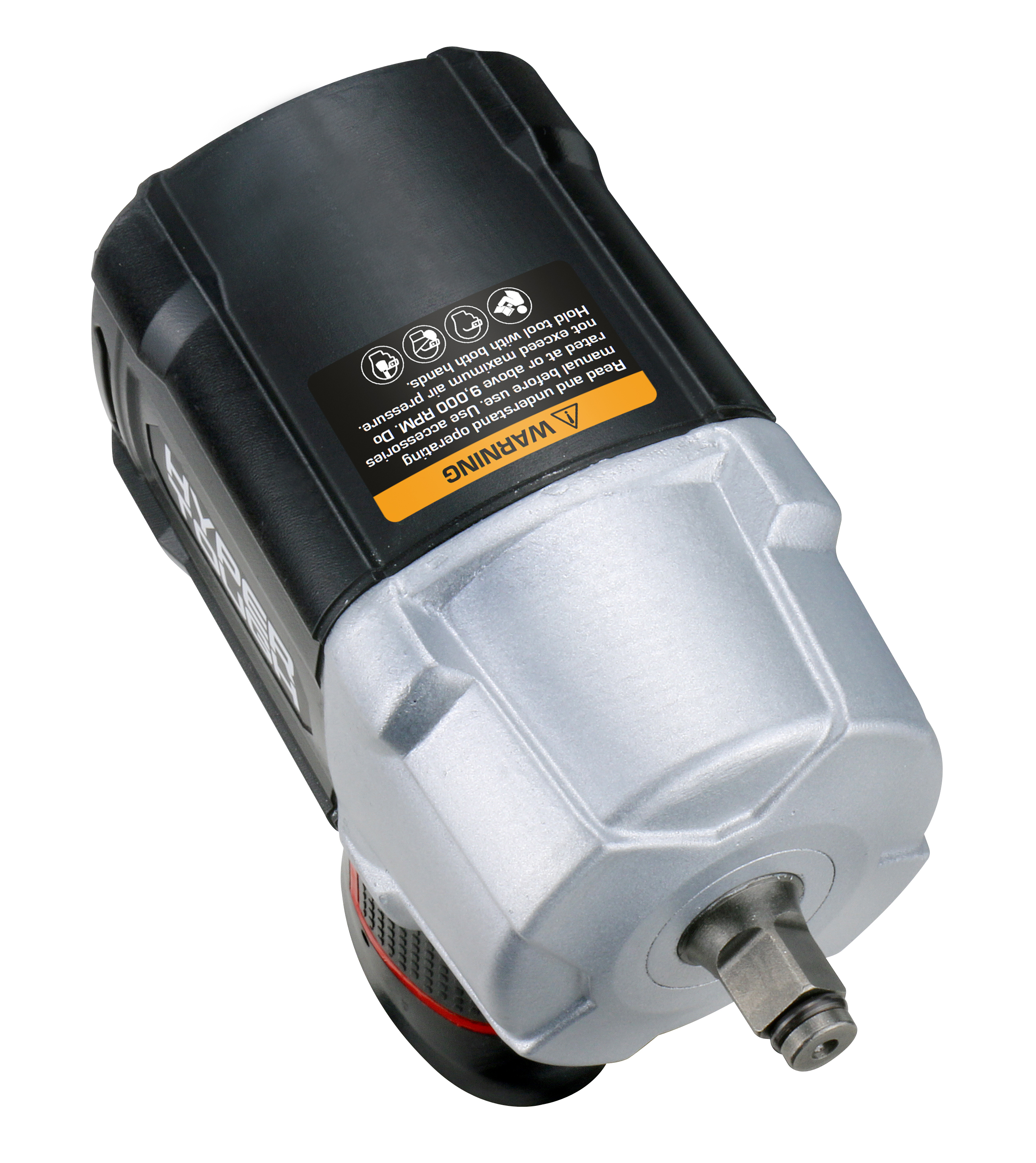 Llave de impacto neumática compacta Hyper Tough de 3/8 pulg. 6