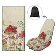 thumbnail image 5 of Xixirimido Mushroom Moon Starry Sky Print Car Seat Towel Covers Athletic Running Towel Sweat Car Front Seat Protector Non Slip Cover for Outdoor Sport Activities Washable, 2 Pack, 5 of 8