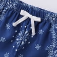 thumbnail image 4 of Odeerbi 1-8 Years Kids Boys 3 PCS Summer Shorts Hawaiian Tropical Print Quick Dry Swim Trunks Beach Board Shorts Loose Breathable Sports Shorts, 4 of 9