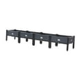 thumbnail image 2 of GROWTH TANK Large Planter Box with Legs Backyard Patio Deck Flower Box Raised Garden Bed 200cmx40cmx33cm, 2 of 9