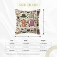 thumbnail image 4 of Bingfone Decorative Pillow Covers 16"X16" Vintage Coffee Couch Pillow Cases Modern Farmhouse Covers For Couch Sofa Bed, 4 of 9
