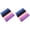 Purple 2PCS, variant on Bath Net Nylon Long Scrub Towel Exfoliate 4 Package Blue Black And 2PCS One Beauty Skin Dew Bath Loofah Sponge Shower Clean Skin Gentle Sensitive Soft Long Handled Lotion Applicator for Back