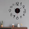 thumbnail image 4 of Lefu 3D Frameless Wall Clock, Silent DIY Wall Clock Number Wall Stickers Home Decor, 4 of 9