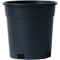 EZPXFCI Plant Pots Plastic Flower Pots, Round Plant Pots with Drainage Holes for Outdoor Indoor Plants, Gardening Gifts for Women, Black