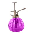 thumbnail image 1 of Hand Pressure Glass Watering Can 250ml Colorful Transparent Pumpkin Design Quiet Sprayer for Home Balcony Succulents Cacti, 1 of 1