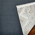 thumbnail image 5 of Blue Framed Area Rugs for Living Room Washable Rugs Boho Moroccan Area Rug Soft Neutral Geometric Bohemian Carpet Distressed Indoor Rug for Bedroom Dining Room Office Foldable Nonslip Rug, 5 of 9