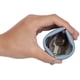 thumbnail image 4 of Monedero Travelambo de piel con cierre para monedas, color azul, 4 of 5