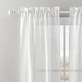 thumbnail image 5 of NICETOWN 1" White Curtain Rods, Adjustable Length 48 to 84 inch, Suitable for Living Room & Bedroom Curtains, White, Set of 1, 5 of 9
