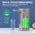 thumbnail image 4 of Dispensador De Bomba De Botella De Agua Universal De 5 Galones: Kitchenboss Bomba De Botella De Agua Automática Plegable Bomba De Agua Potable Eléctrica Portátil Carga Usb Interruptor De Botella De Ag, 4 of 5