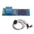 thumbnail image 2 of Module de Relais d'Empreintes Digitales, PCB ZW101 Module de Contrôle d'Accès par Empreinte Digitale Écran OLED 0.96 Pouces pour Boîte de Sécurité, 2 of 7