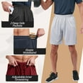 thumbnail image 3 of DAKIMOE 3 Pack Men's Athletic Shorts with Pockets Basketball Shorts Lightweight Quick Dry Gym Workout Shorts for Men, 3 of 6