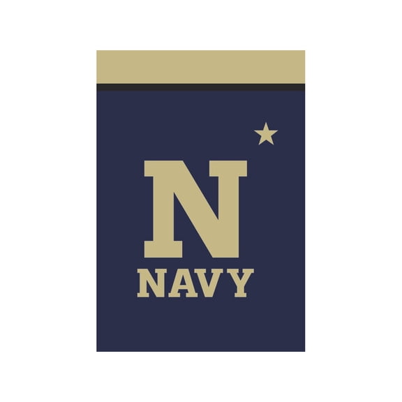 Briarwood Lane Garden Flag 12x18 For Outdoor United States Naval Academy NCAA Licensed Garden Flag Flags For Outside
