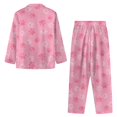 thumbnail image 5 of SCRAWLGOD Dog Paw Pajamas Women Long Sleeve Tops and Pants for Women Loungewear V Neck Pjs for Women Size 4XL 2-Piece Lounge Set Washable Button Front Pj, 5 of 7