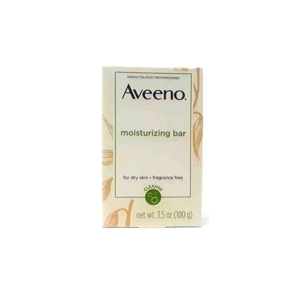 Aveeno Moisturizing Bar for Dry Skin 3 Oz (Pack of 8)