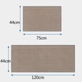 thumbnail image 2 of Kitchen Rug Washable Non-Slip Carpet Runner Hallway Kitchen Non-Slip Flax Jute Kitchen Floor Mats for Front of the Sink Kitchen Rugs Living Room and - Rubber Sole Mats Non-Slip, 2 of 5