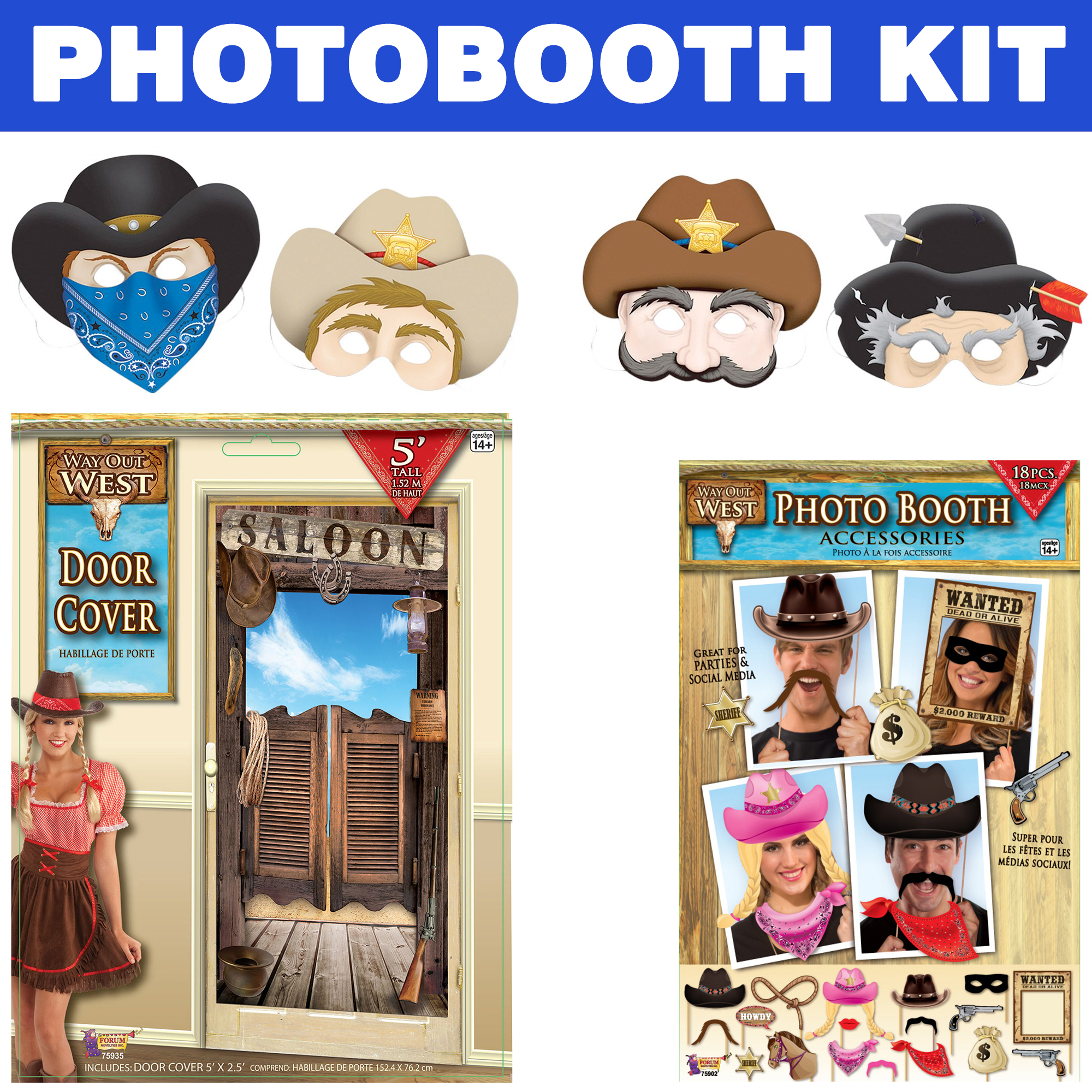 Western Photo Booth Kit