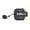 black yellow, variant on Golf Counter Compact Double Dial Accessory Indicator Stroke Putt Key Chain Training Aid Outdoor Sport Supplies