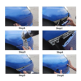 thumbnail image 3 of 8X Quick Release Push Hood Latch Button Car Pin Bonnet Lock Bumper Clip Latches Red, 3 of 5