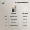 thumbnail image 6 of Contemporary Art I Canvas Minimalist Abstract by Art Remedy, Gallery Wrapped, 36" x 54", 6 of 7