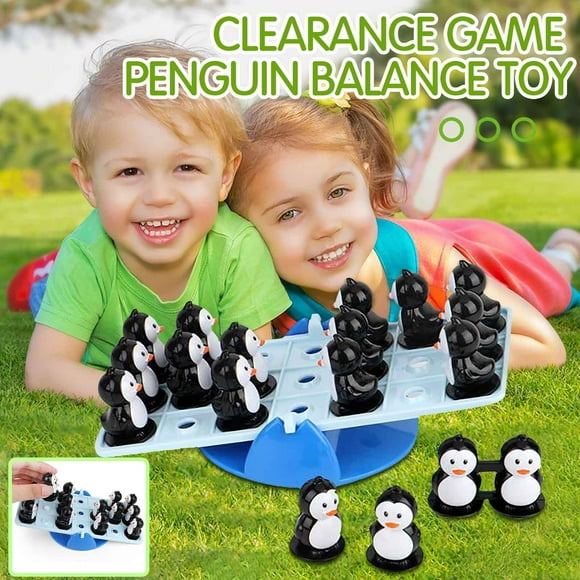 Qiopertar Flash Deals of the Day Puzzle Penguin Crossing Game Parent-Child Interactive Board Game Holiday Clearance Saving Up To 65% Off