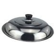 thumbnail image 4 of Fiocias Heat-resistant Stainless Steel Wok Lid, Round, Practical, Easy to Assemble, with Dia 38 cm, 4 of 9