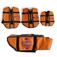 thumbnail image 2 of Dog Life Jackets  Pet Floatation Life Vest For Small  Middle  Large Size Dogs  Adjustable Ripstop  Dog Lifesaver Preserver Swimsuit For Water Safety At The Pool  Beach  Boating Orange S, 2 of 6