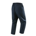 thumbnail image 4 of Men's Fleece Warm Drawstring Baggy Sweatpants Solid Color Casual Running Sport Trousers with Pockets, 4 of 4