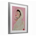 thumbnail image 2 of Stupell Industries Contemporary Pink Astronaut Girl Gray Framed Print Under Glass, 13 x 16, by The Prints Vibe, 2 of 8