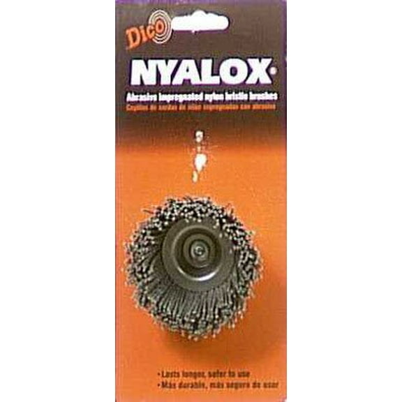 Dico 7200005 2-1/2" Extra-Coarse Nyalox Cup Wire Brush