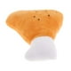 thumbnail image 4 of Juguetes de peluche chirriantes para mascotas, juguete masticable para perros, juguete de entrenamiento para cachorros, forma suave de pata de pollo para mascotas C, 4 of 5