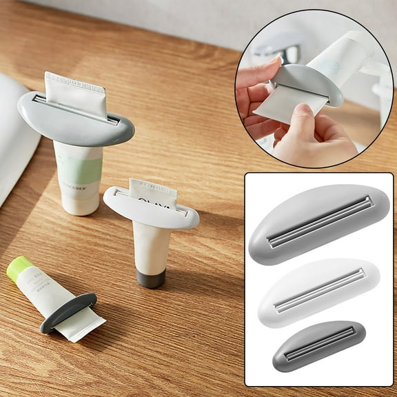 Kiplyki Toothpaste Squeezer Toothpaste Clip Facial Cleanser Hand Cream Squeezer