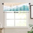 thumbnail image 3 of Rod Pocket Polyester kitchen Curtain Valances for Windows For Indoor Living Room Bedroom Kitchen Decoration 54x18 inch, 3 of 5