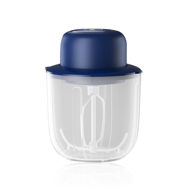 Hogar 5V batidor de huevos crema electrónica batidor de leche 1000ml licuadora recargable herramienta de mezcla accesorios de cocina suministros para el hogar azul Methold HA009745-03B