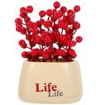 thumbnail image 1 of Adorno de fruta de árbol de la fortuna Artificial, centro de mesa chino, decoración en maceta Artificial de Año Nuevo, 1 of 5