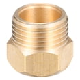 thumbnail image 4 of Adapter Connector 1/2 In to 3/8 In 9/16 In Kitchen Bathroom Basin Sink Copper Adapter Water Tap Hose Thread Adapter, 4 of 5